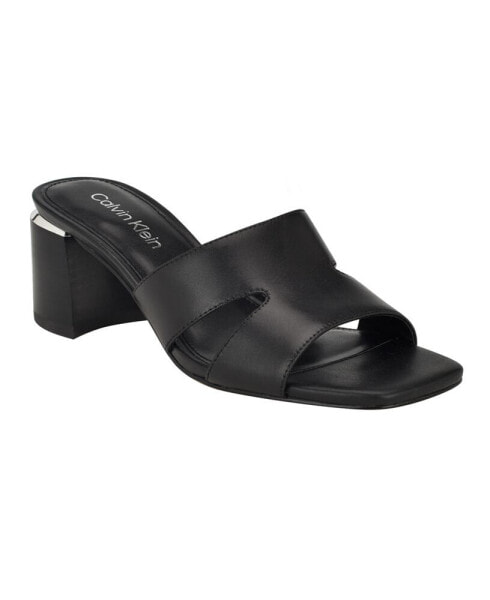 Women's Valery Block Heel Slide Sandals