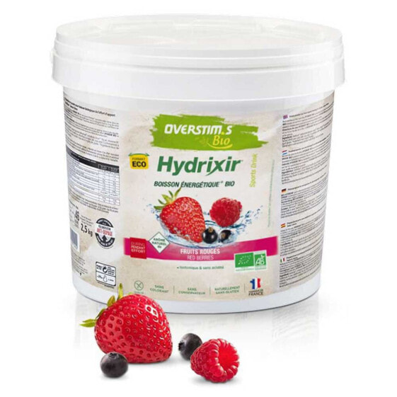 OVERSTIMS Hydrixir BIO 2.5Kg Red Fruits Energy Drink