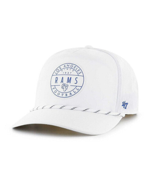Men's White Los Angeles Rams Surburbia Hitch Adjustable Hat