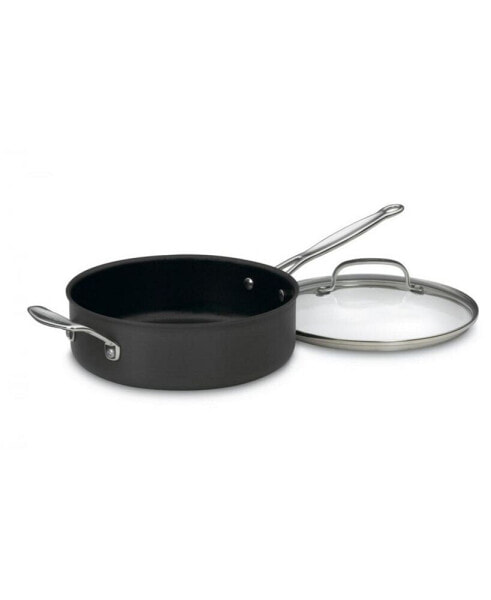 Chefs Classic Hard Anodized 3.5-Qt. Saute Pan w/ Helper Handle and Cover