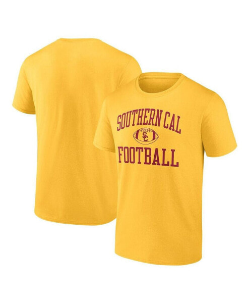 Men's Gold USC Trojans First Sprint Team T-shirt