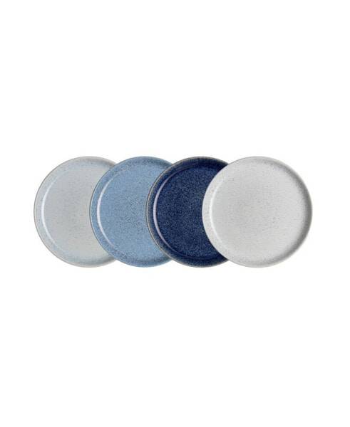 Studio Blue Assorted Small Plates Set of 4