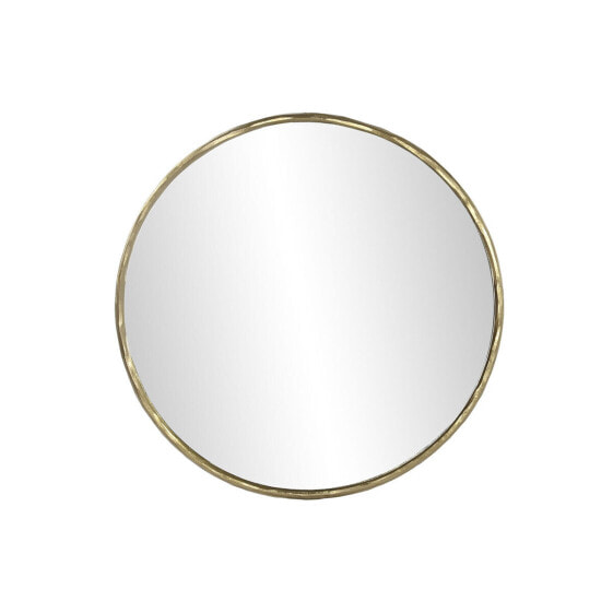 Настенное зеркало DKD Home Decor 80 x 2,5 x 80 cm Стеклянный Позолоченный Алюминий