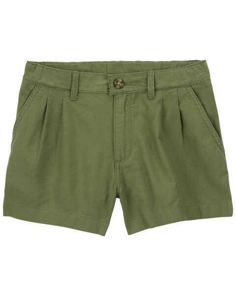 Kid LENZING™ ECOVERO™ Twill Shorts 4