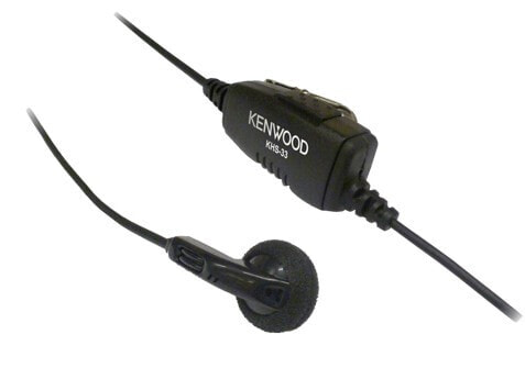 JVC Kenwood Electronics KHS-33 - Kopfhörer - im Ohr - Schwarz - Monophon - Verkabelt - Im Ohr