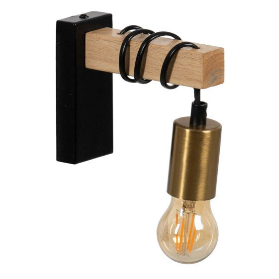 Настенный светильник BB Home Чёрный Бежевый Деревянный Железный 220-240 V 15 x 5 x 12 см