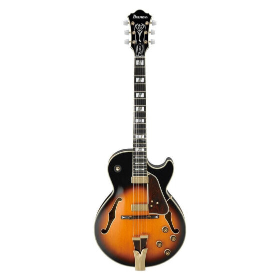 Ibanez GB10 George Benson Semi Acoust ic Guitar, Brown Sunburst