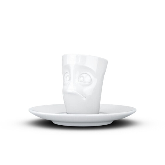 Tassen Kaffeetasse aus weißem Porzellan
