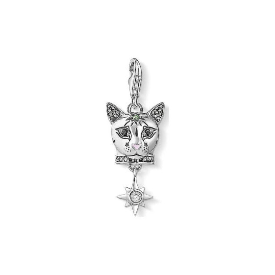 Thomas Sabo Charm-Anhänger Katze Sterling Silver Silber 1820-845-7