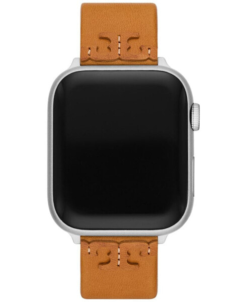 Brown Leather Strap For Apple Watch® 38mm-45mm