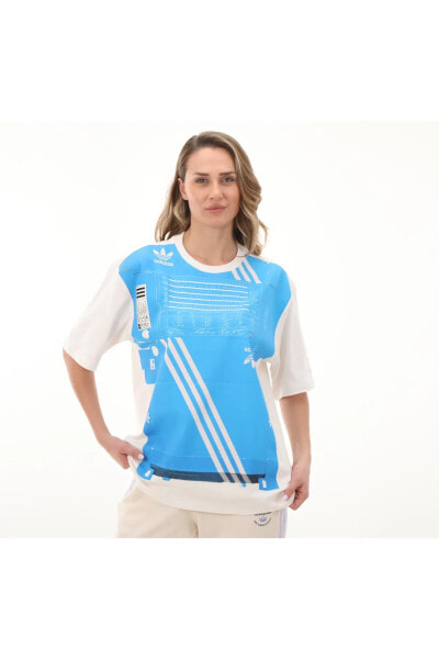 Майка adidas Ksenia Box Tee Blue