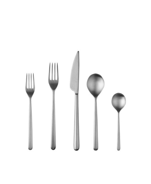 Linea Flatware Set, 5 Pieces