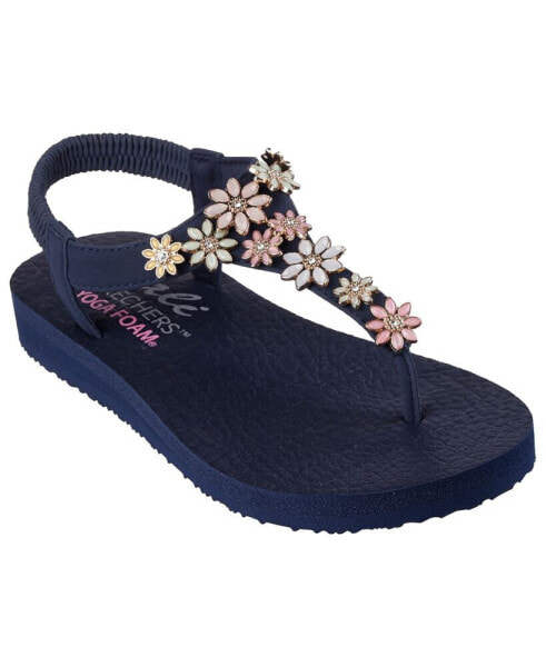 Women's Cali Meditation - Happy Daisies Thong Sandals from Finish Line