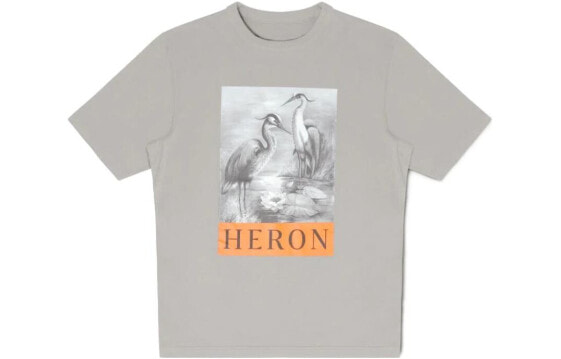  HERON PRESTON FW22 T HMAA032S23JER0050910 T-Shirt