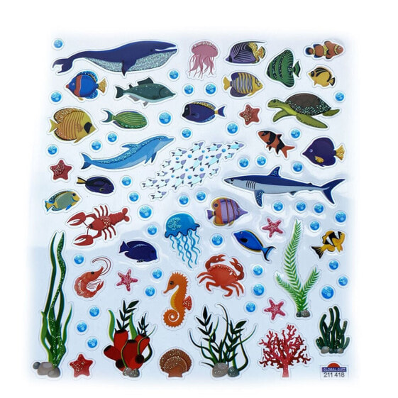 GLOBAL GIFT Classy Marine Animals Stickers
