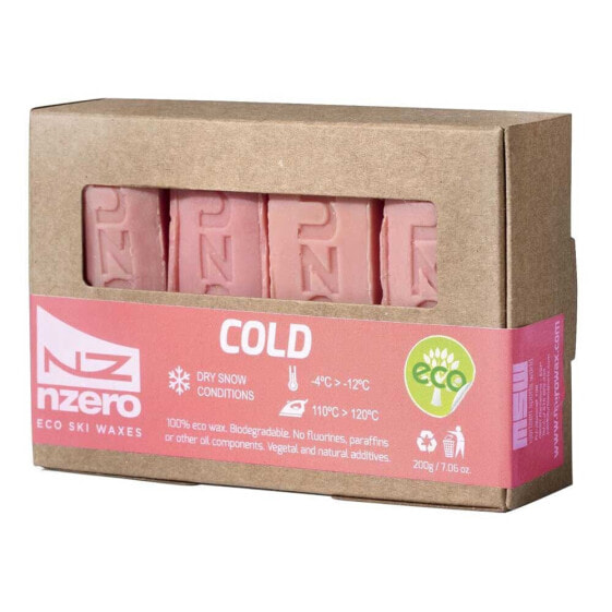 Мазь NZERO Pack Block Cold Pink -4ºC/-12ºC 4x50g Wax