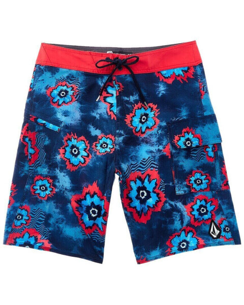 Volcom July 4Th Mod Swim Trunk Men's Blue 32