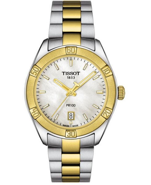 Часы Tissot PR 100 Sport Chic Two-Tone