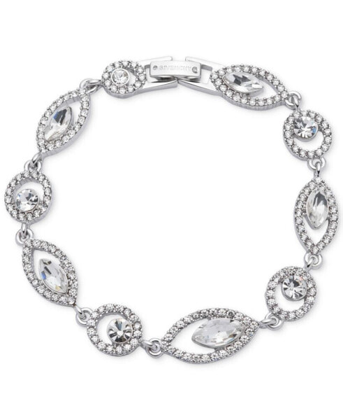 Pavé Crystal Orb Flex Bracelet