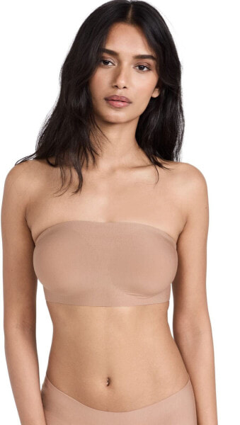 commando 300926 Women's Butter Soft-Support Strapless Bralette, Toffee, L