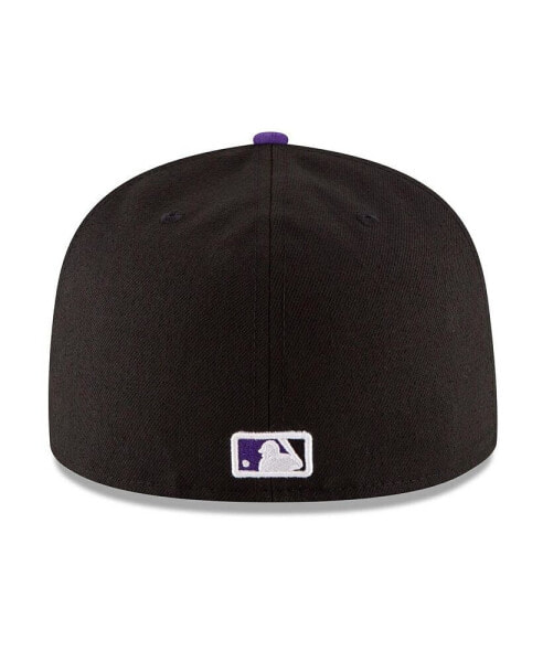 Men's Black Colorado Rockies 2024 MLB World Tour Mexico City Series 59FIFTY Fitted Hat