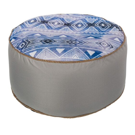 Пуфф надувной без втулки Shico Ethnic Blue 55 x 55 x 25 см