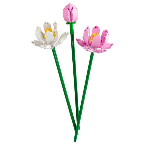 LEGO Lotus Flowers Construction Game