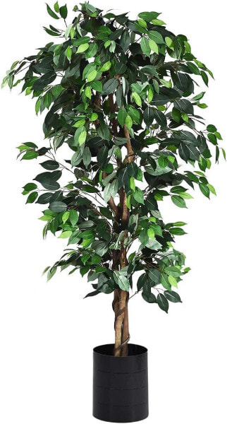 Искусственный цветок costway Кустарник Ficus 180 см