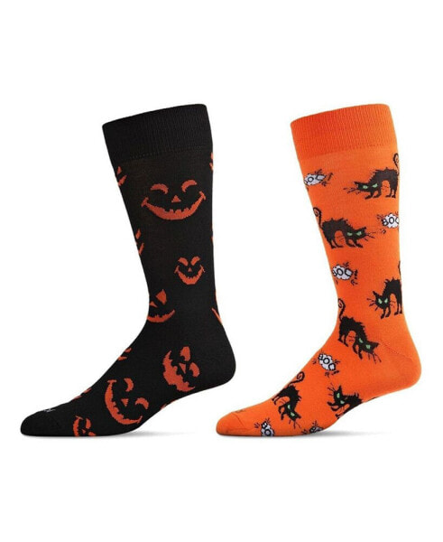 Men's Halloween Pair Novelty Socks, Pack of 2