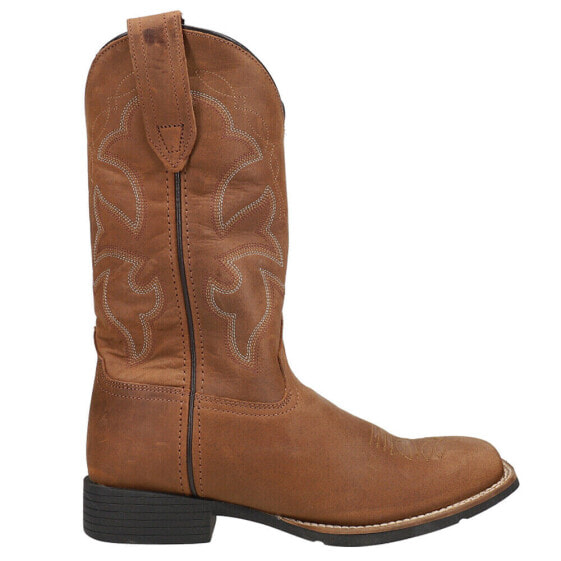 Roper Monterey Square Toe Cowboy Womens Brown Casual Boots 09-021-0904-2753