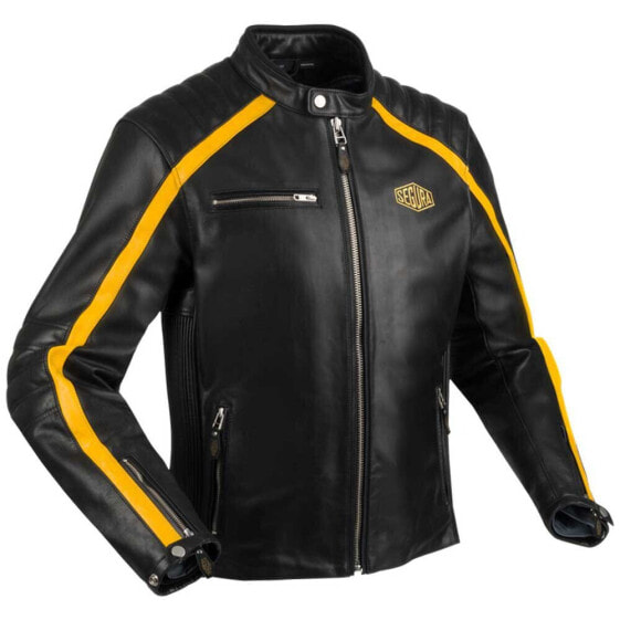 SEGURA Formula leather jacket