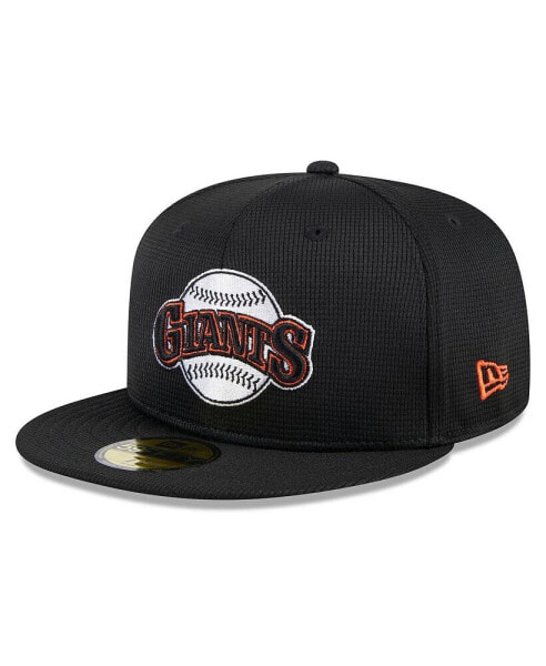 Men's Black San Francisco Giants 2024 Batting Practice 59FIFTY Fitted Hat