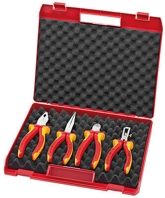KNIPEX 00 20 15 - Pliers set - Red/Yellow - 1.43 kg