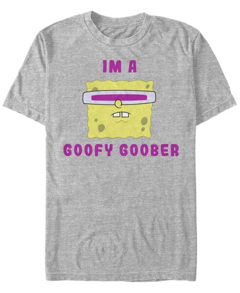 Men's Goober SpongeBob Short Sleeve Crew T-shirt