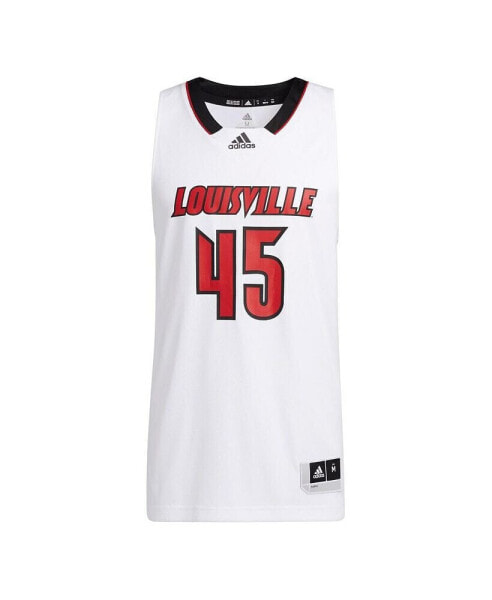 Men's White Louisville Cardinals Swingman Basketball Jersey