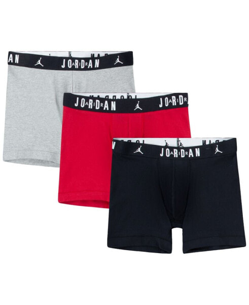 Men's 3-Pack Cotton Flight Jersey Boxer Briefs