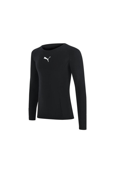 Утепленный компрессионный мужской баскетбольный термобелье PUMA Compression Ls Erkek Basketbol Pro Siyah