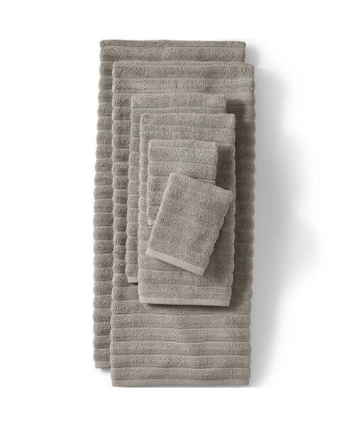 Organic Cotton Rib 6-Piece Towel Set