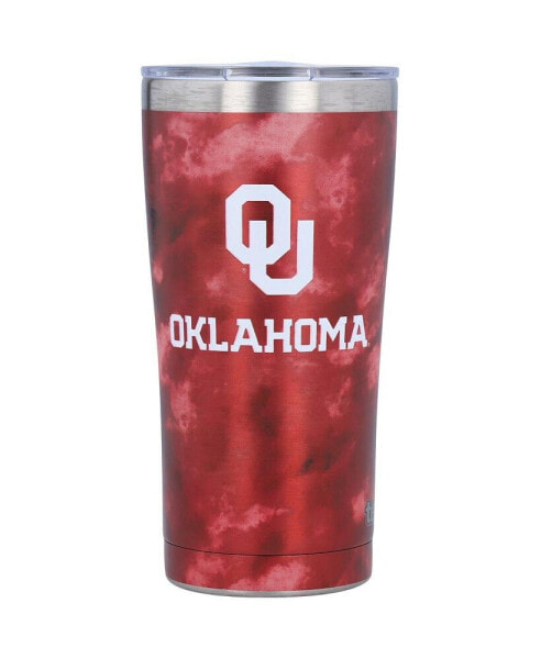 Oklahoma Sooners 20 Oz Tie-Dye Stainless Steel Tumbler