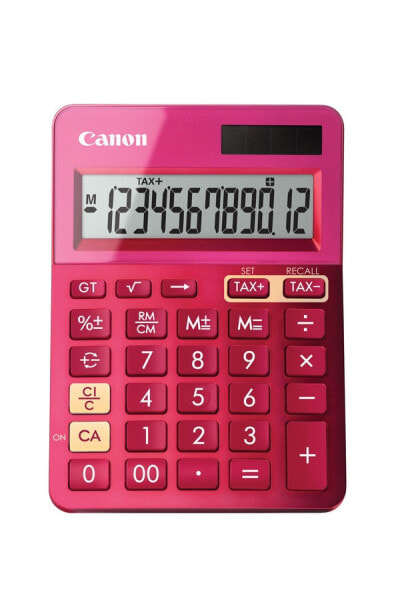 Canon LS-123k - Desktop - Basic - 12 digits - Display tilting - Battery - Pink