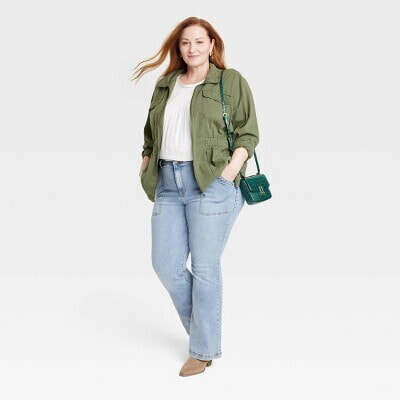 Women's Plus Size High-Rise Anywhere Flare Jeans - Knox Rose