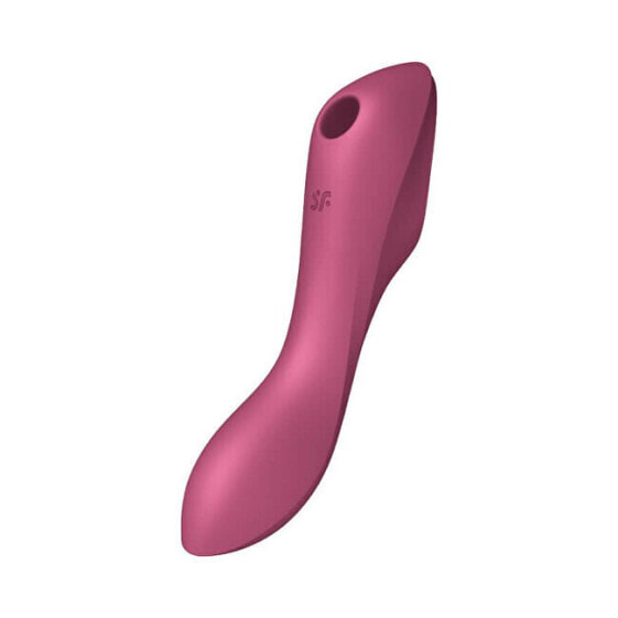 Vibrator for clitoral stimulation Curvy Trinity 3 Red