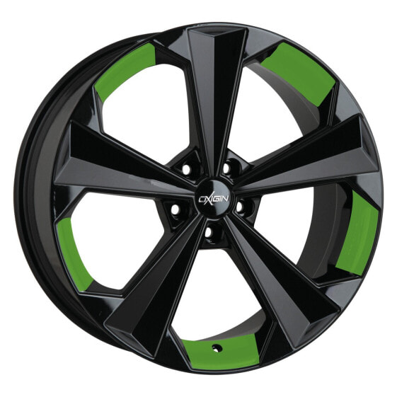 Колесный диск литой Oxigin 22 OXRS foil spring green 8.5x19 ET43 - LK5/114.3 ML72.6