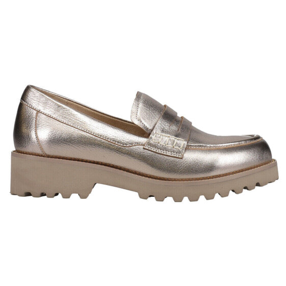 VANELi Zayna Metallic Slip On Loafers Womens Gold Flats Casual ZAYNA312363