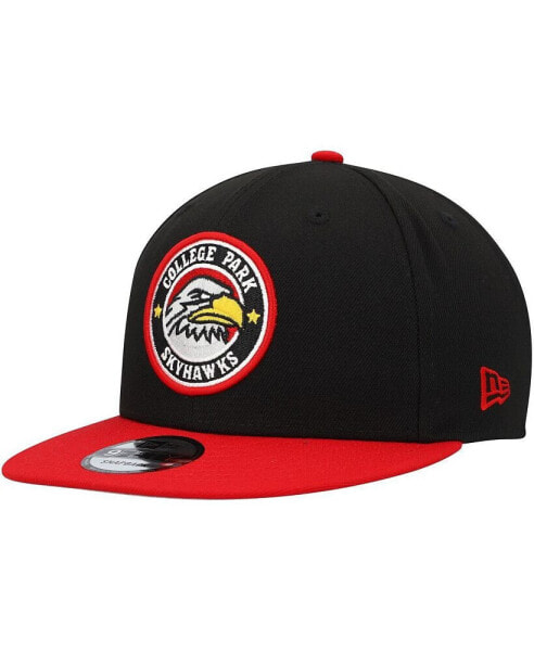 Men's Black, Red College Park Skyhawks 2022-23 NBA G League Draft 9FIFTY Snapback Hat