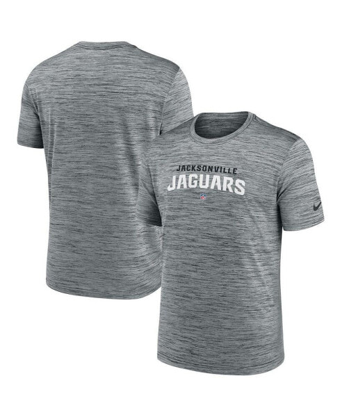 Men's Gray Jacksonville Jaguars Velocity Performance T-shirt