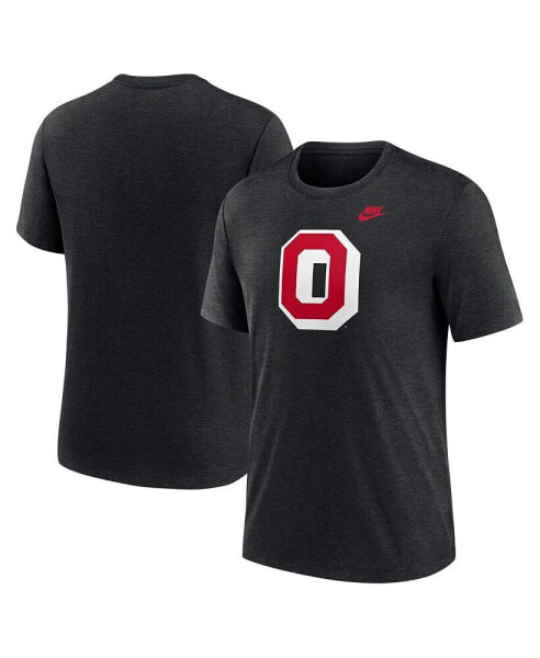 Men's Ohio State Buckeyes Blitz Evergreen Legacy Primary Tri-Blend T-Shirt