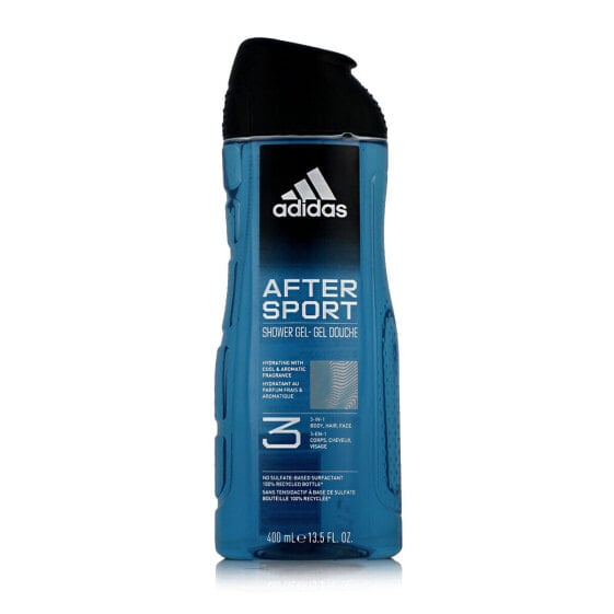 Гель для душа освежающий Adidas After Sport 3-в-1 400 мл