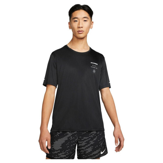 Футболка мужская Nike Dri Fit Uv Run Division Miler Graphic Short Sleeve