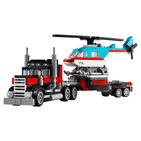 Конструктор LEGO Platform Truck With Helicopter.
